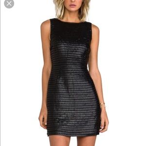 BB Dakota Fake leather dress